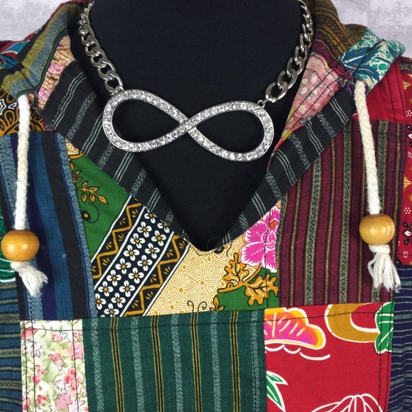 Thai One On Women Patchwork Hoodie Size OS - Picture 3 of 6